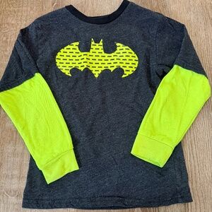 Batman youth boys, long sleeve T-shirt, size 6/7